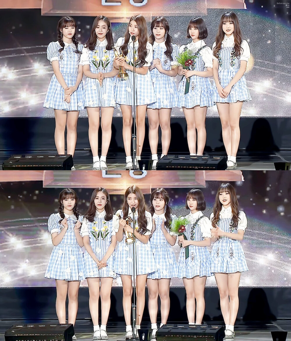 GFRIEND（여자친구）金素晶 郑艺琳 丁恩妃银河 崔俞娜俞宙 黄恩菲信飞 金艺源严智