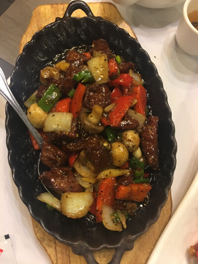 铁板牛肉