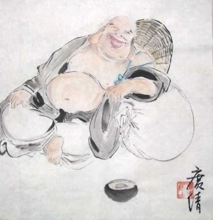 布袋和尚- 堆糖