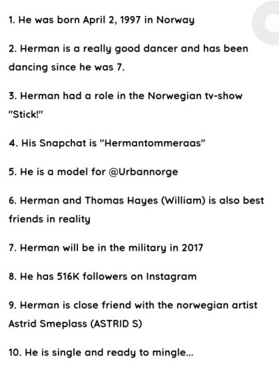 Herman Tommeraas
skam chris
