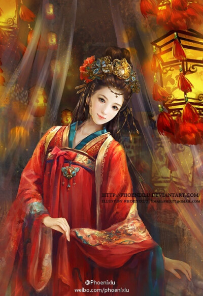 新嫁娘 画师：Phoenixlu