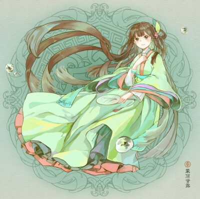 古风 插画 作者〔伊吹五月〕