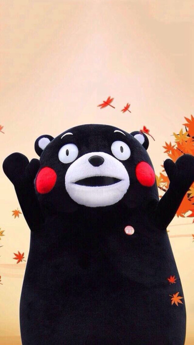 手机壁纸 熊本熊 部长 kumamon~
