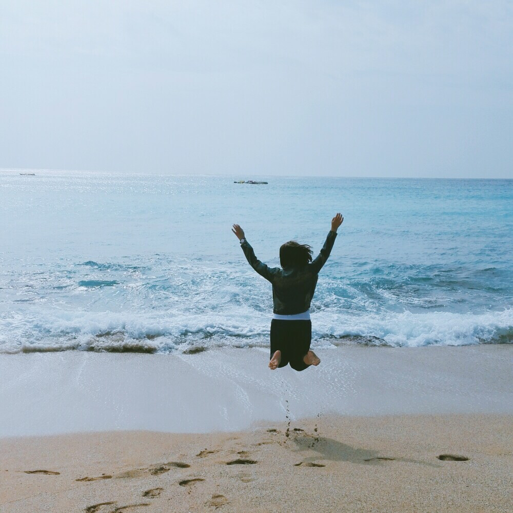 海边起飞