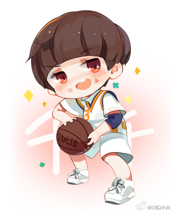 tfboys jackson 易烊千玺 剩下的盛夏 手绘 cr.微博@角隐小夜