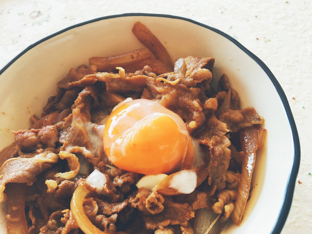 温泉玉子牛丼 :)再来一碗