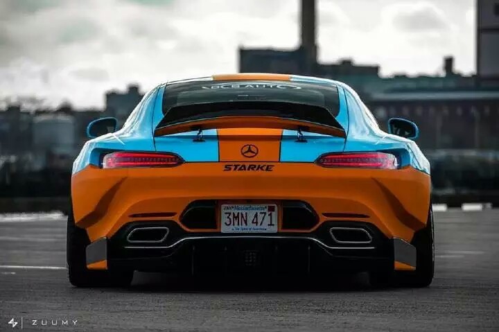 梅赛德斯AMG GT S Widebody Gulf Livery