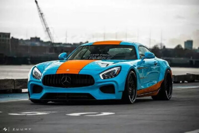 梅赛德斯AMG GT S Widebody Gulf Livery