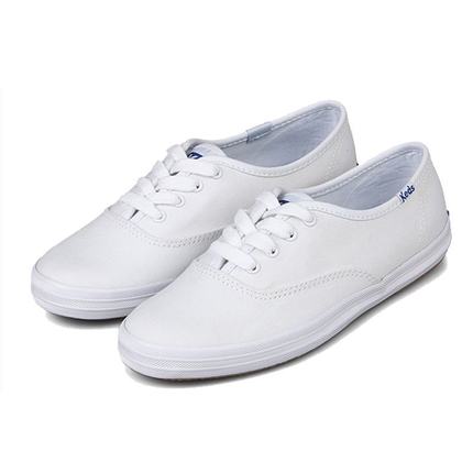 keds 帆布鞋女低帮休闲鞋Taylor 泰勒经典纯色小白鞋 WF34000