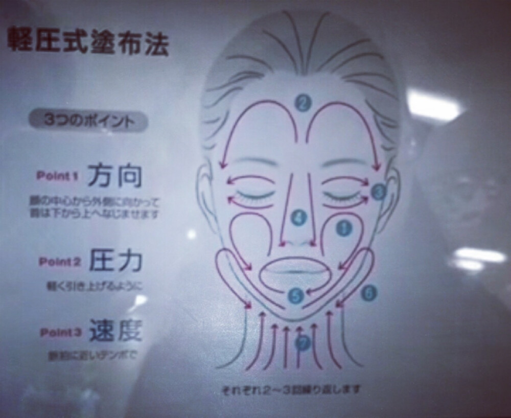 化妆棉使用手法