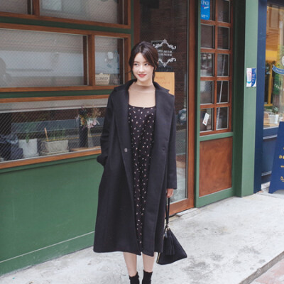 韩国官网女装MimididiMD270353毛呢外套M11.16