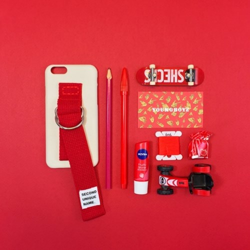 韩国极速#YOUNG SUN手机壳iphone65splus绑带保护套14042