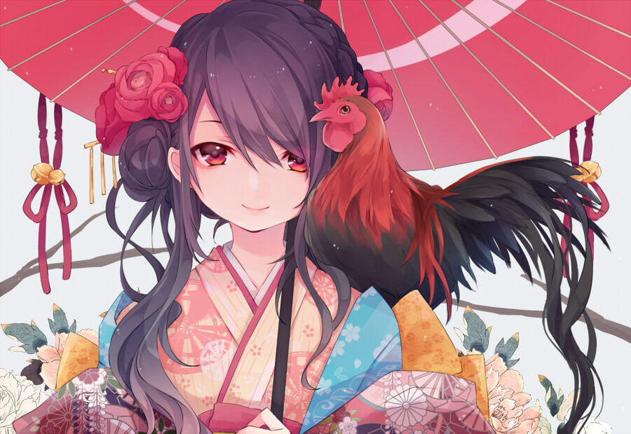 p站画师原创 白鹭学园