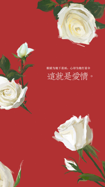 iPhone高清壁纸 花系 平铺 玫瑰