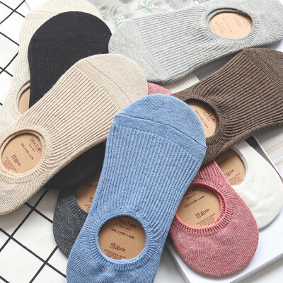 春夏女款袜子夏纯色透气纯棉硅胶隐形袜套 ‖ 又一个四季在轮回