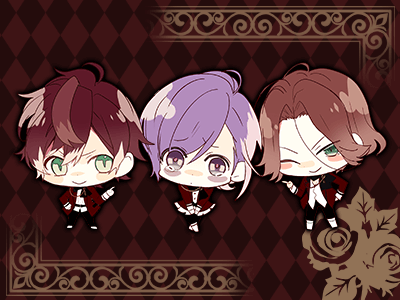 DIABOLIK LOVERS 魔鬼恋人 逆卷家 逆巻アヤト 逆巻カナト 逆巻ライトSakamaki Ayato Sakamaki Kanato Sakamaki Laito 逆卷绫人 逆卷奏人 逆卷礼人