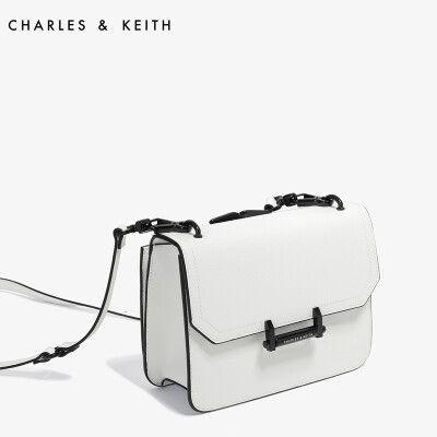 CHARLES&amp;KEITH 单肩包 CK280700230 复古迷你女士斜挎小方包