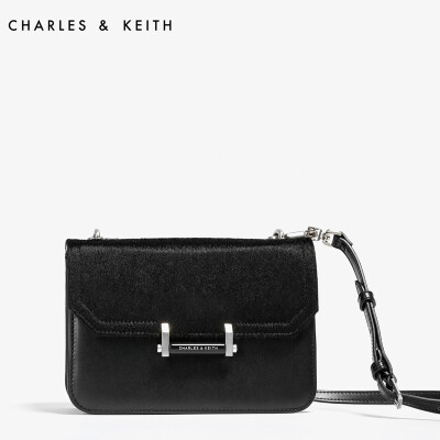 CHARLES&amp;KEITH 单肩包 CK280700230 复古迷你女士斜挎小方包