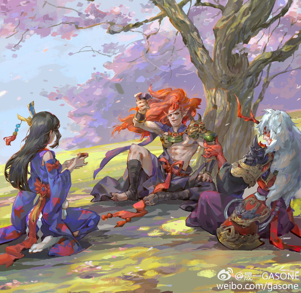 #阴阳师#茨酒 红叶