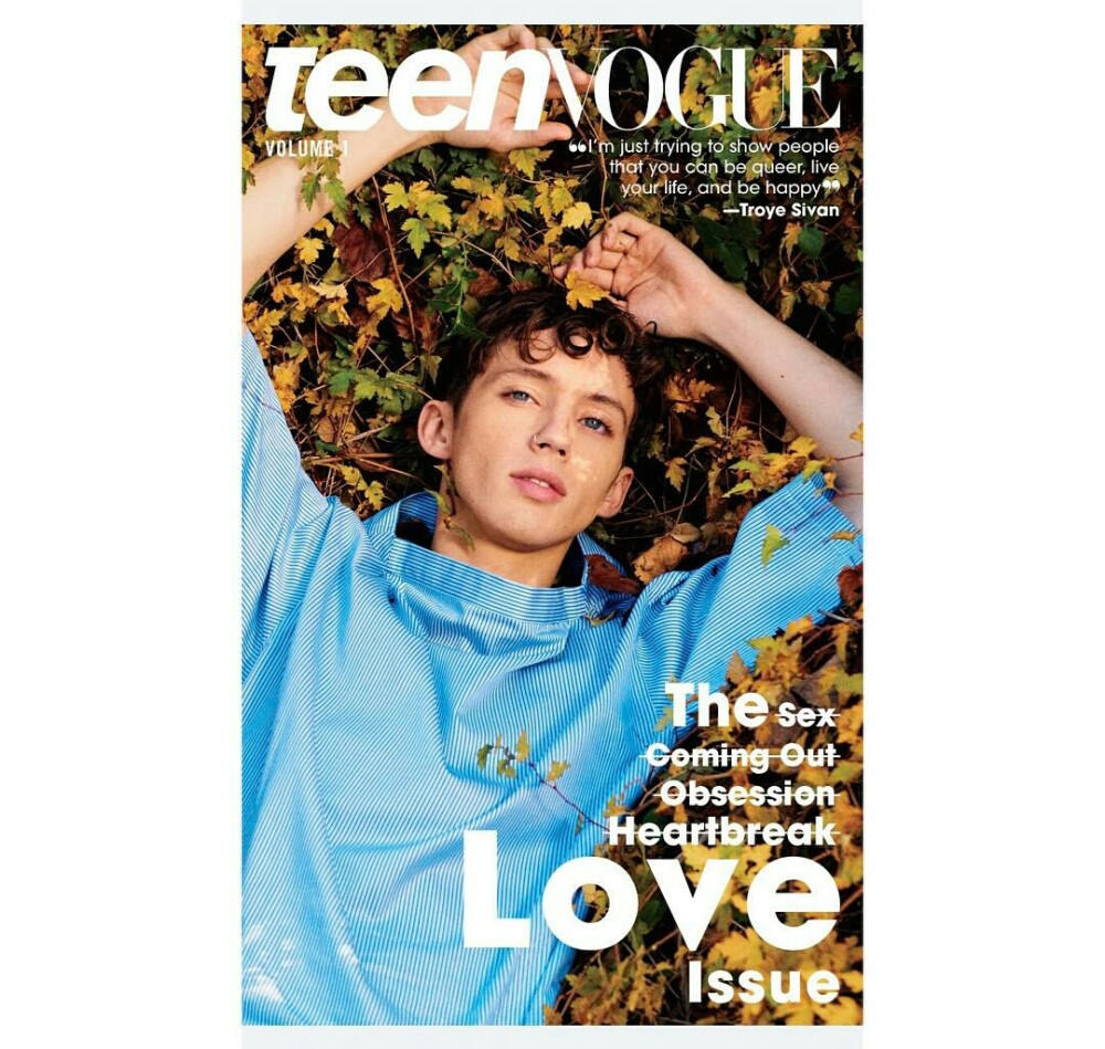 Troye Sivan(戳爷)，1995年6月5日出生于南非约翰内斯堡，南非裔澳大利亚歌手、演员。