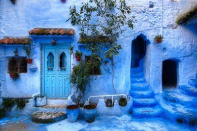 摩洛哥小镇chefchaouen