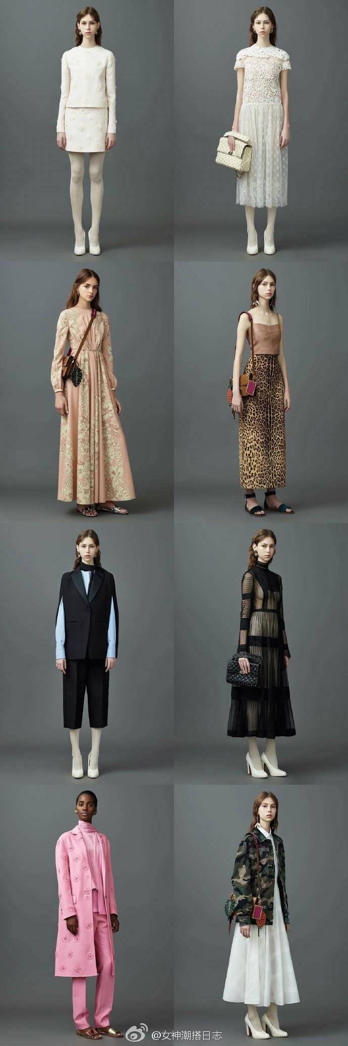 Valentino 2017 早春度假系列，此次灵感飞往了古巴，开展了一场充满异国风情的仙女之旅~ ​