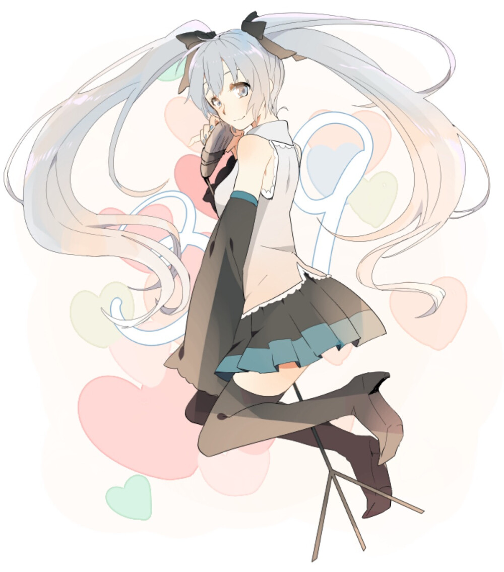 初音未来 pixiv 未授权 侵删歉