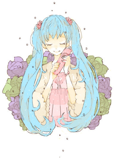 初音未来 pixiv 未授权 侵删歉