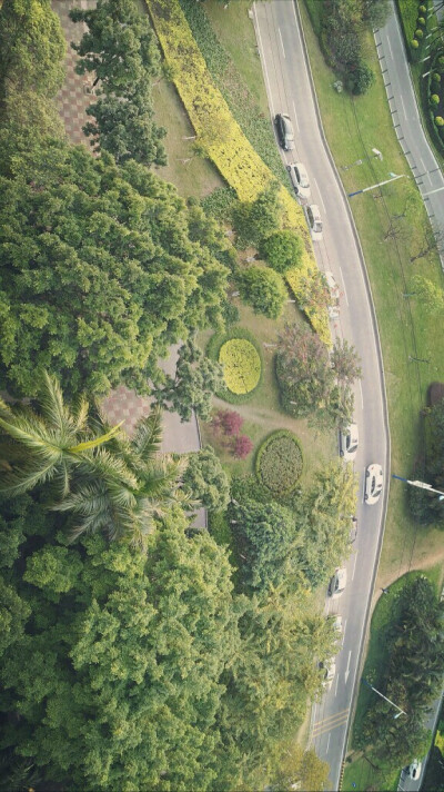 来自高空的俯视