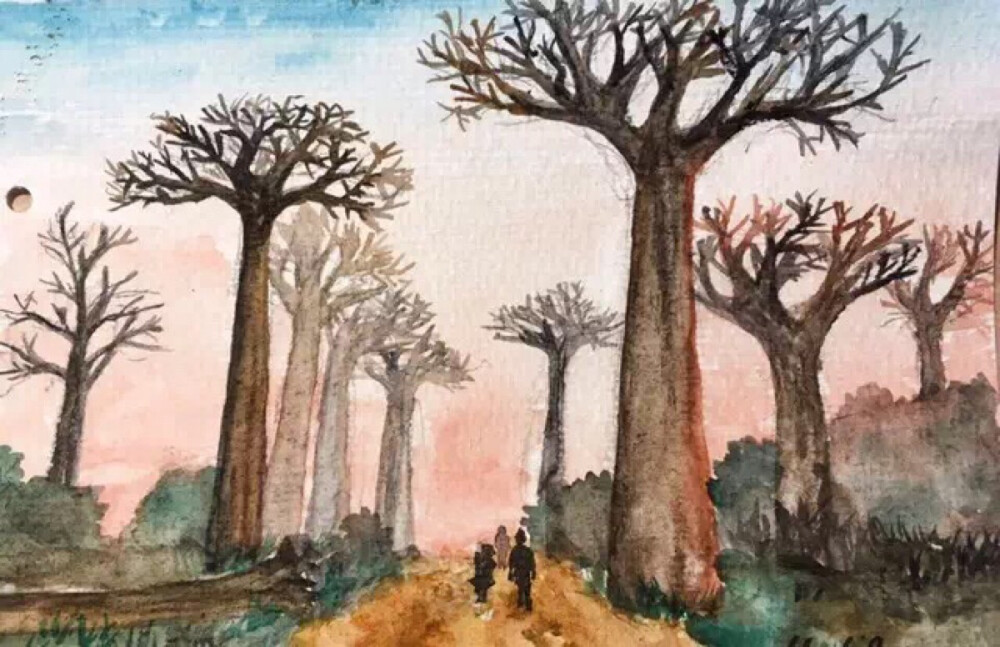 原创 插画 板报素材