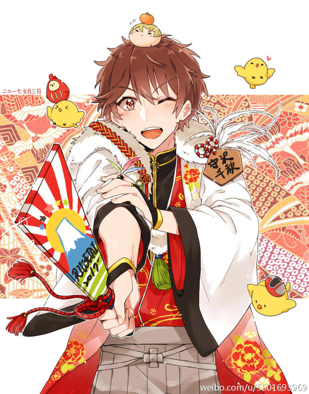 71沐湷搬运71偶像梦幻祭 es 守泽千秋 少年 可爱 治愈 和风 元气