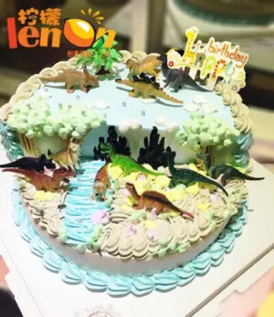 场景蛋糕。