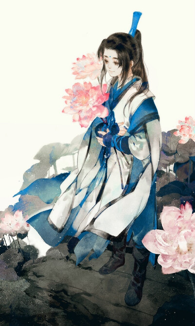 涂了个咩太。 ​​​​ 伊吹五月 古风 人物