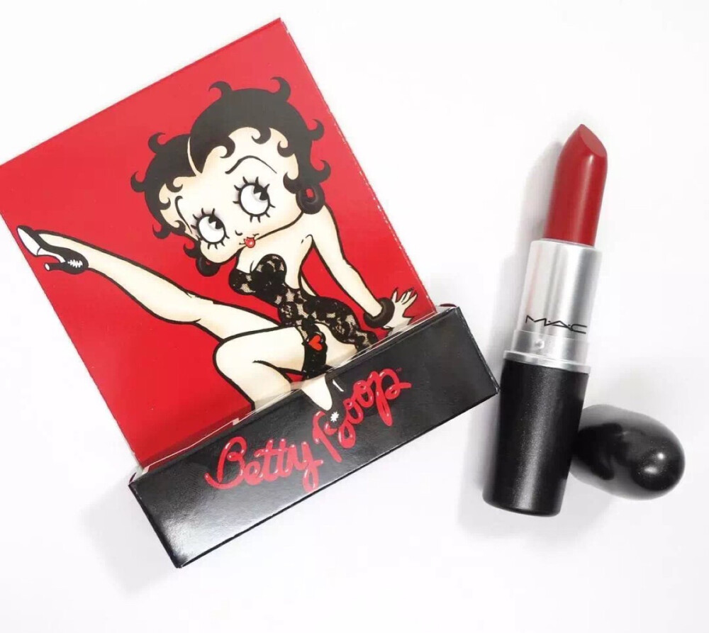 MAC x Betty Boop Red lipstick