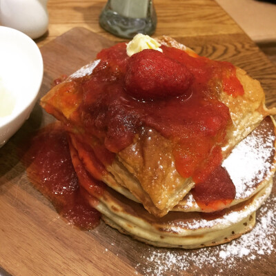 草莓pancakes