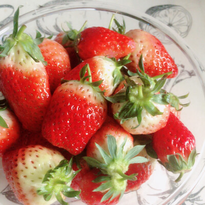 啃草莓