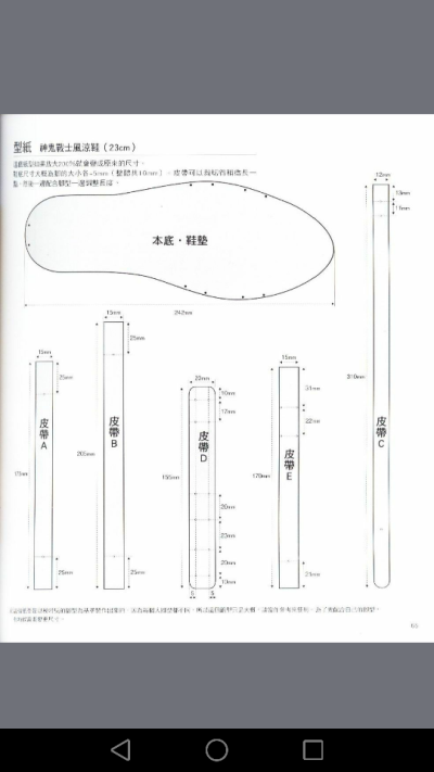 皮凉鞋