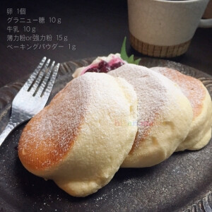 烤饼♪食谱♡舒芙蕾