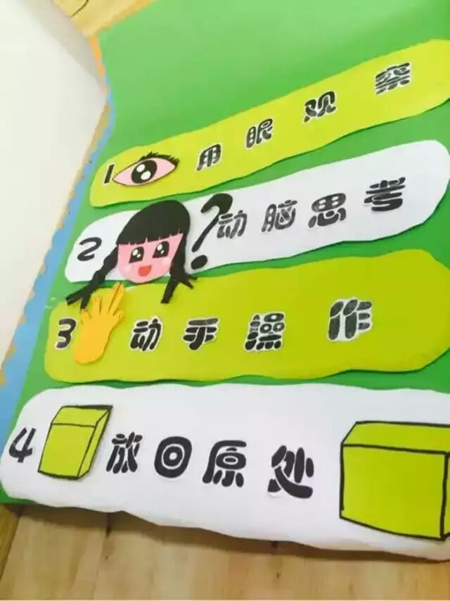 幼儿园指示牌