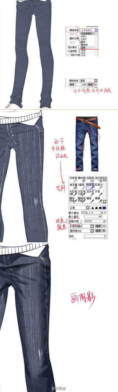 SAI 牛仔材质