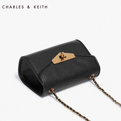 CHARLES&amp;KEITH 单肩包 CK270840021 糖果色菱格纹迷你斜挎包