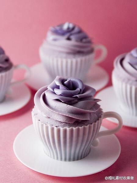 #婚礼秀# 紫色蛋糕，淡然优雅的美！ ​​​​