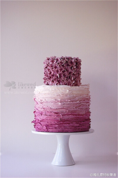  紫色蛋糕，淡然优雅的美！ ​​​​