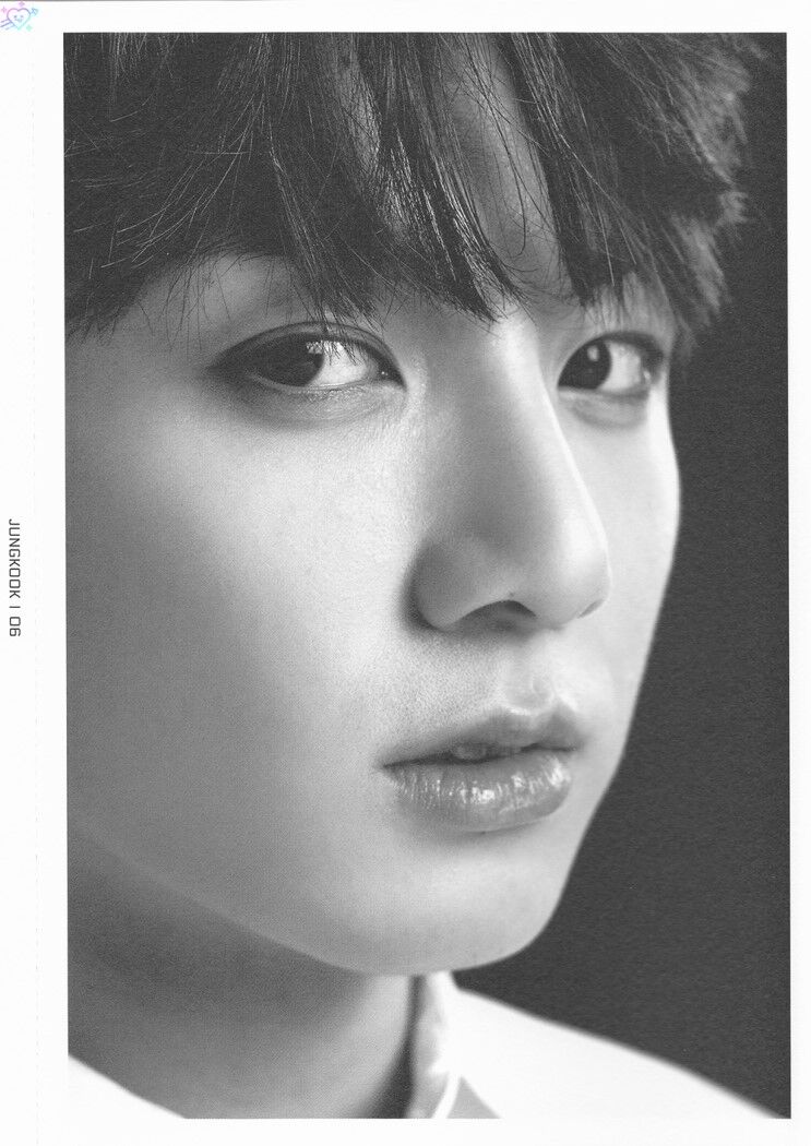 防弹少年团 2017 BTS LIVE TRILOGY EPISODE Ⅲ THE WING TOUR MD FACE PHOTO COLLECTION Jung kook SCAN