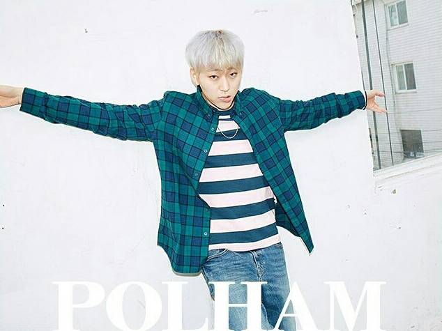 POLHAM广告代言图 禹智皓 zico