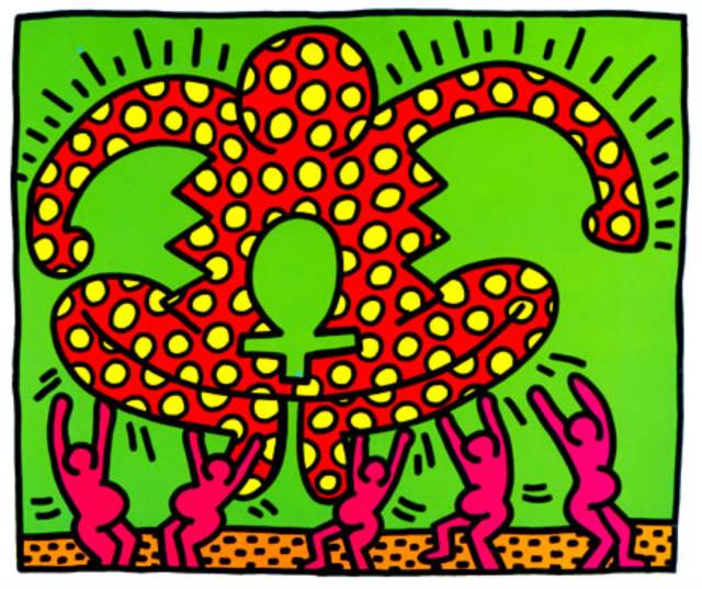 Keith Haring的小人