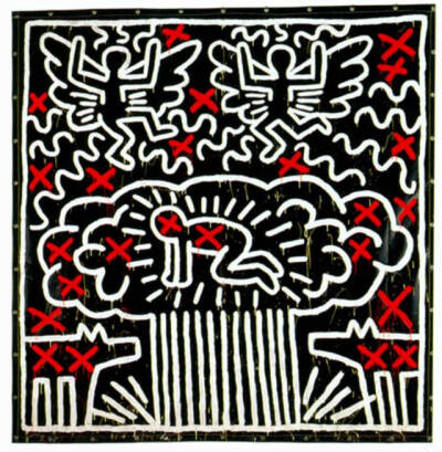 Keith Haring的小人