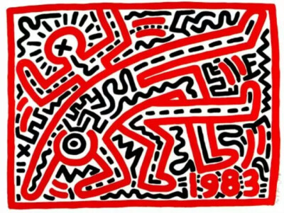 Keith Haring的小人