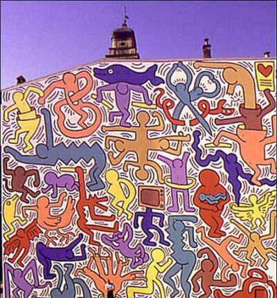 Keith Haring的小人