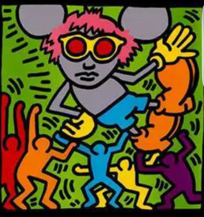 Keith Haring的小人